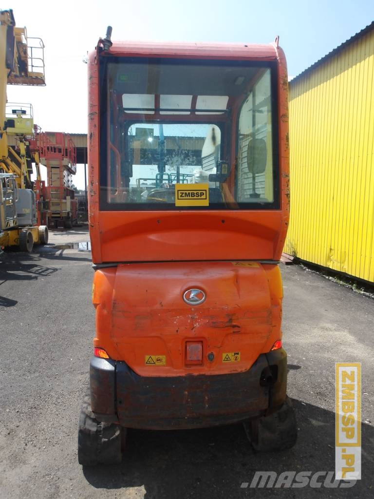 Kubota KX 016-4 حفارات صغيرة أقل من 7 طن (حفارات صغيرة)
