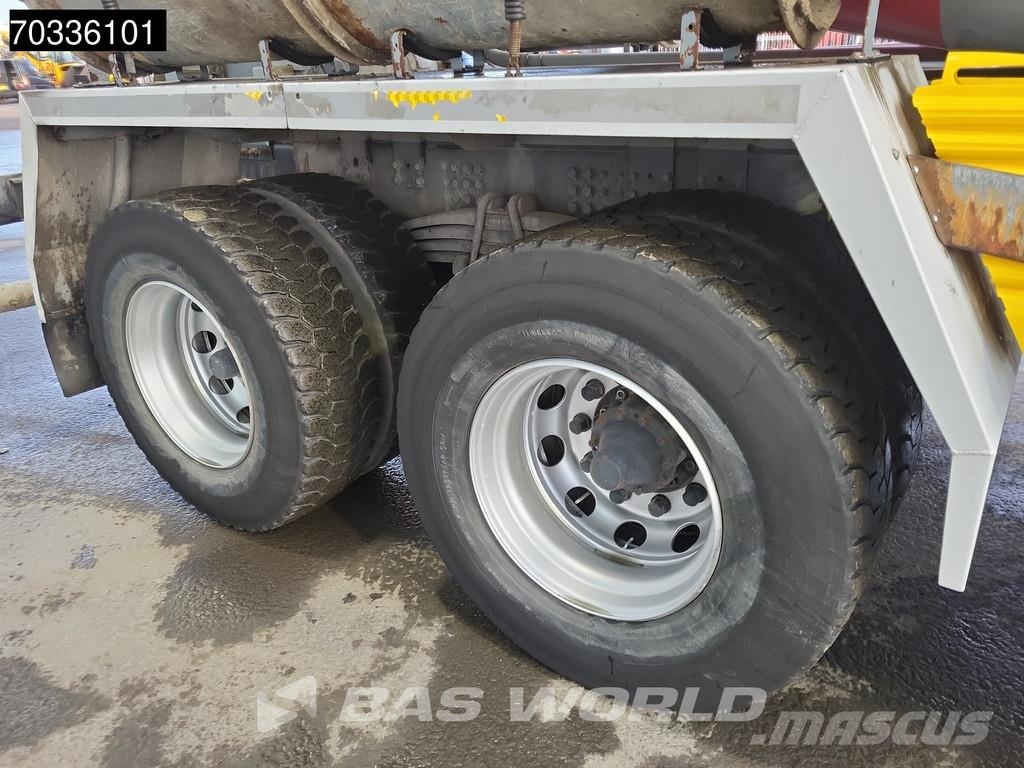 Scania P370 8X4 9m3 mixer Steel suspension Manual Euro 6 Betonvedēji