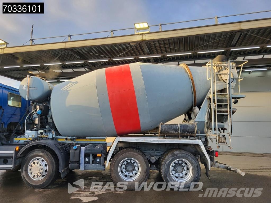 Scania P370 8X4 9m3 mixer Steel suspension Manual Euro 6 Betonbiler