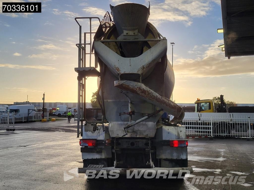Scania P370 8X4 9m3 mixer Steel suspension Manual Euro 6 Betonvedēji