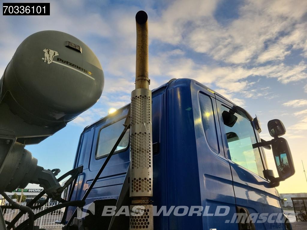 Scania P370 8X4 9m3 mixer Steel suspension Manual Euro 6 Betonvedēji