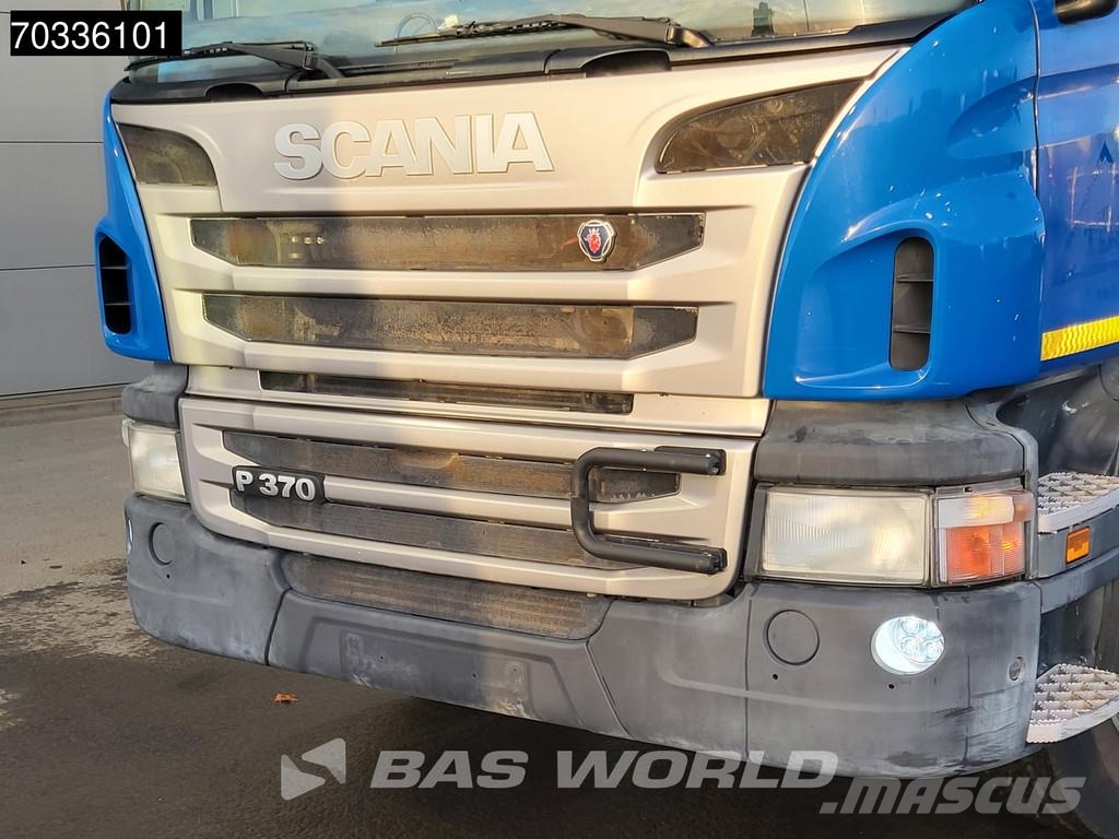 Scania P370 8X4 9m3 mixer Steel suspension Manual Euro 6 Betonvedēji