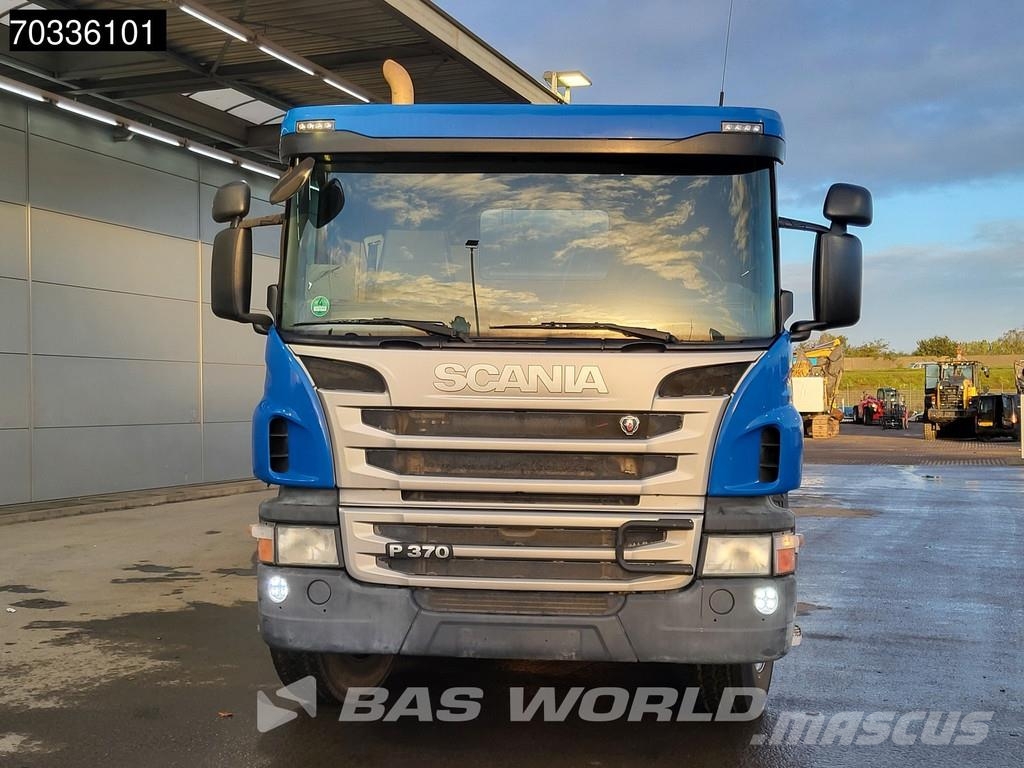 Scania P370 8X4 9m3 mixer Steel suspension Manual Euro 6 Betonbiler