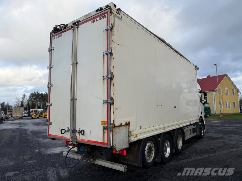 Scania R 540 Holztransportanhänger