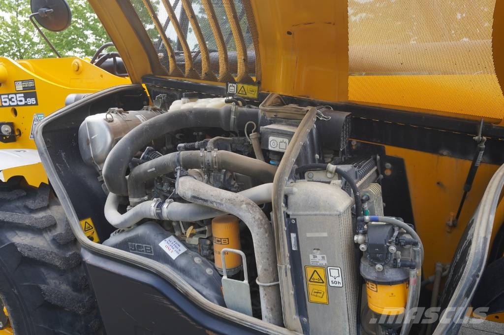 JCB 535-95 / 3.5 T / range 9.5 m / joystick / 2021 رافعة تلسكوبية