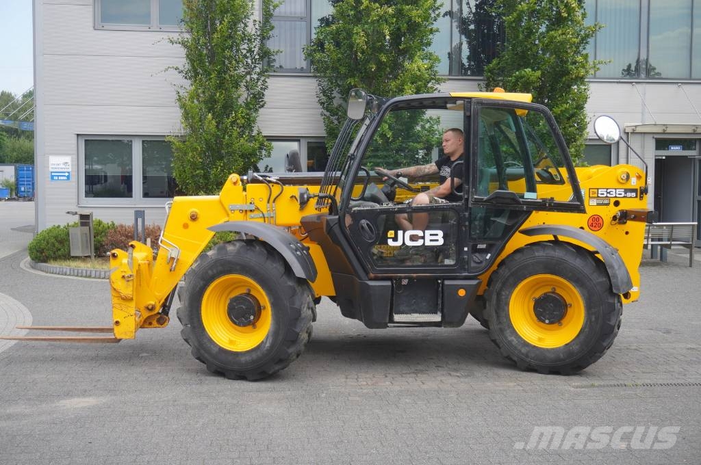 JCB 535-95 / 3.5 T / range 9.5 m / joystick / 2021 رافعة تلسكوبية