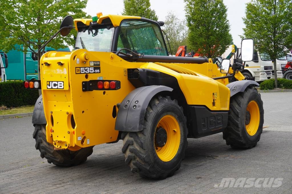 JCB 535-95 / 3.5 T / range 9.5 m / joystick / 2021 رافعة تلسكوبية