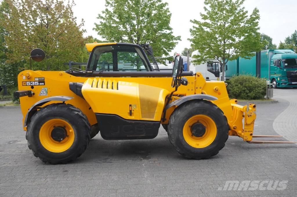 JCB 535-95 / 3.5 T / range 9.5 m / joystick / 2021 رافعة تلسكوبية