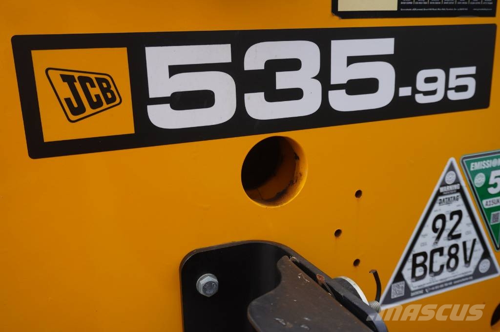 JCB 535-95 / 3.5 T / range 9.5 m / joystick / 2021 رافعة تلسكوبية