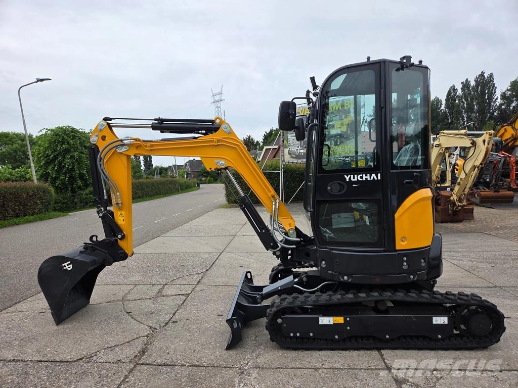 Yuchaï U27 DEMOMODEL IN NIEUWSTAAT! Minigraafmachines < 7t
