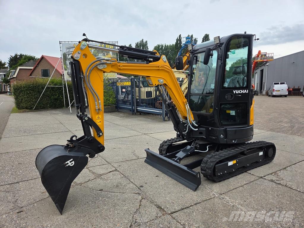 Yuchaï U27 DEMOMODEL IN NIEUWSTAAT! Minigraafmachines < 7t