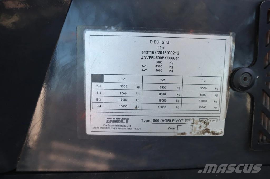 Dieci AGRI PIVOT T70 | BOOM SUSP | 40KM/H | BUCKET | FOR Kolesni nakladalci