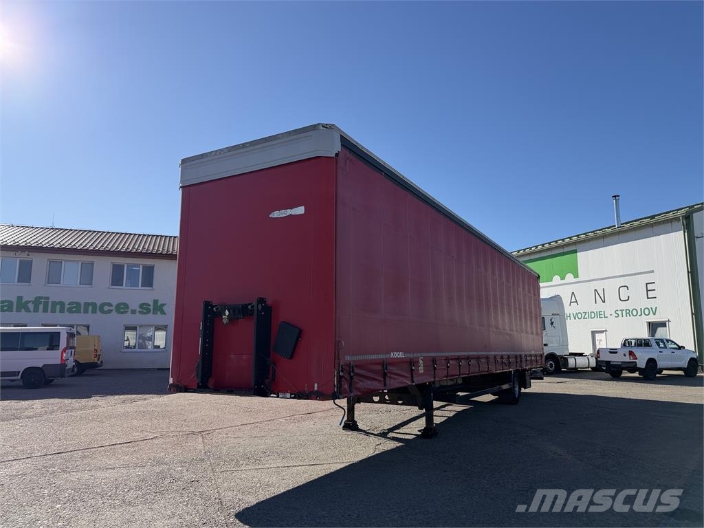 Kögel Iný model VIN 885 نصف مقطورات بباب جانبي