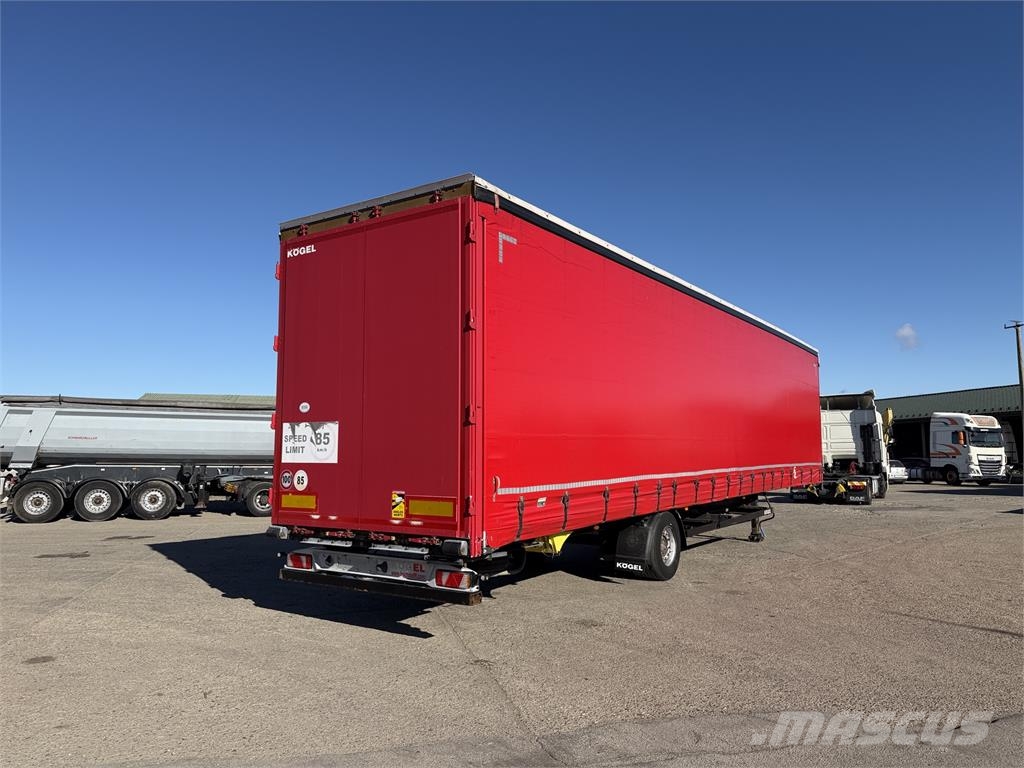 Kögel Iný model VIN 885 نصف مقطورات بباب جانبي