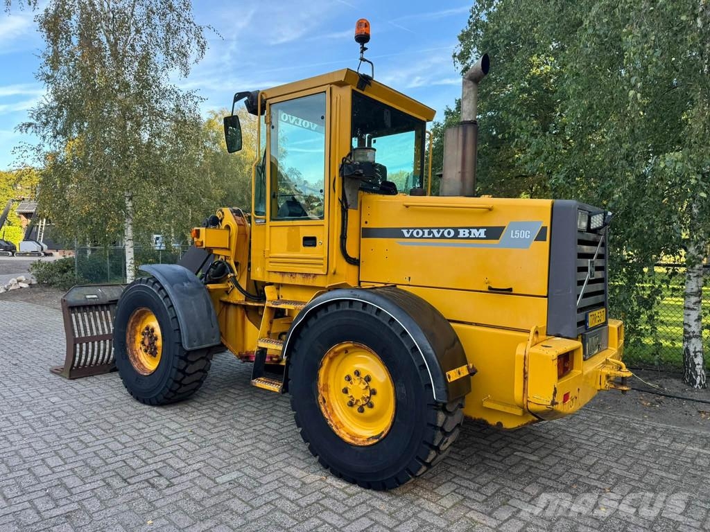 Volvo L50C Shovel loader + kenteken Pale gommate