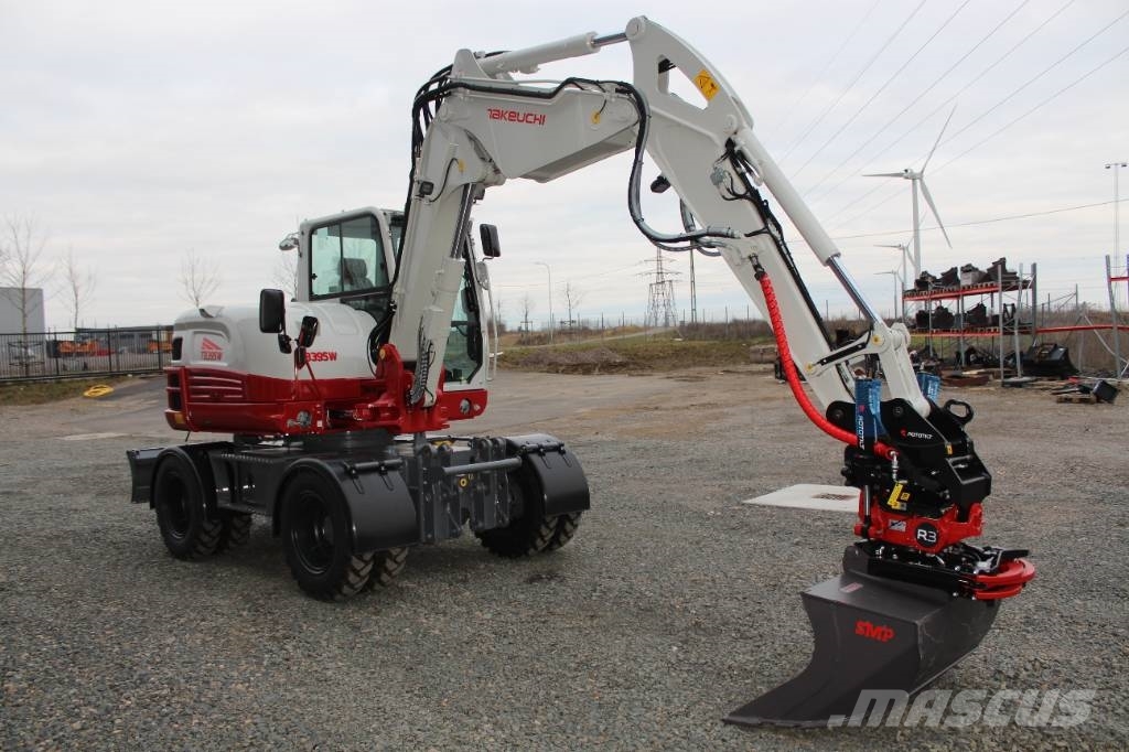 Takeuchi TB395W Εκσκαφείς με τροχούς - λάστιχα