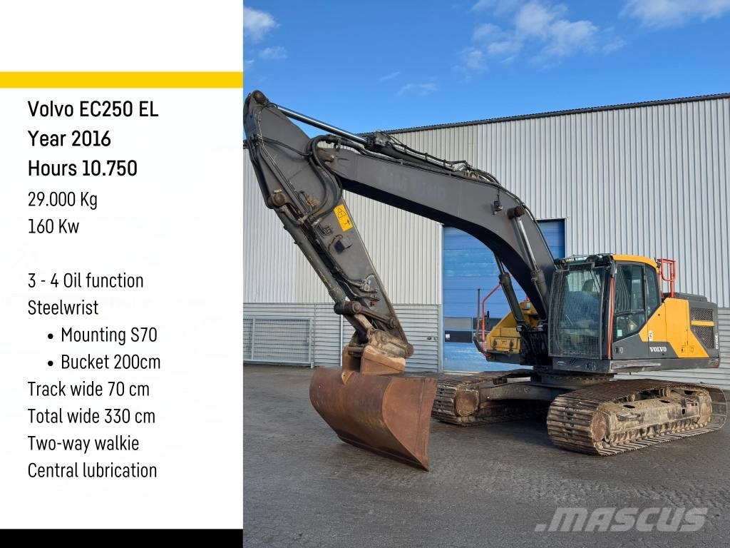 Volvo EC 250 EL Bandgrävare