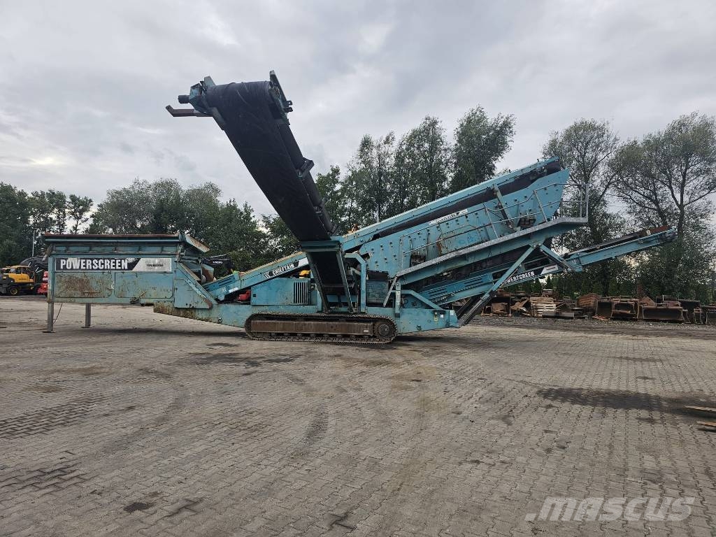 PowerScreen Chieftain 2100 3D 4 Frakcje أجهزة فحص متنقلة