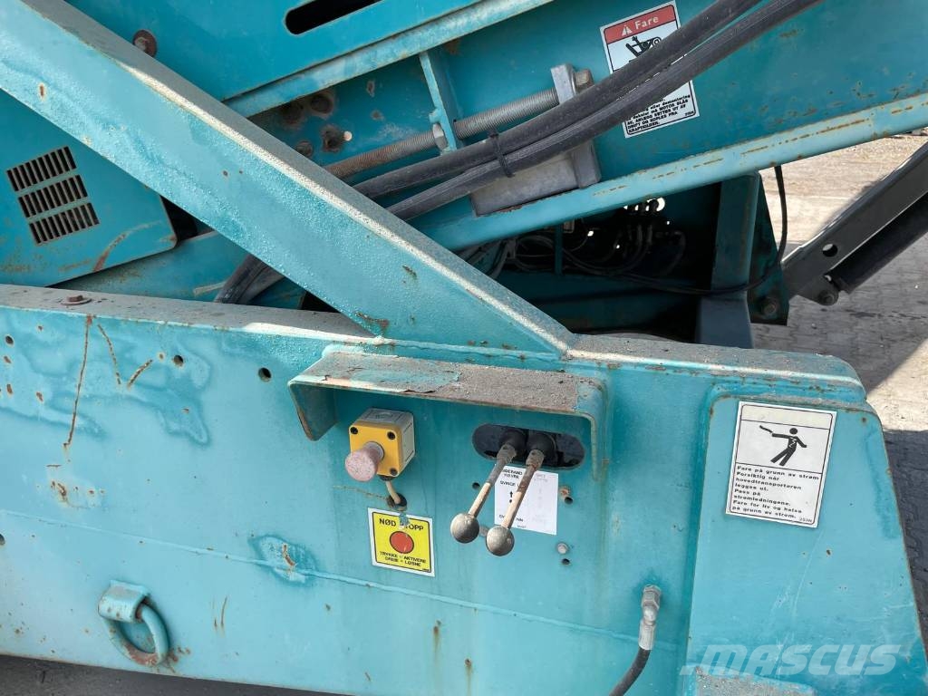 PowerScreen Chieftain 2100 3D 4 Frakcje أجهزة فحص متنقلة