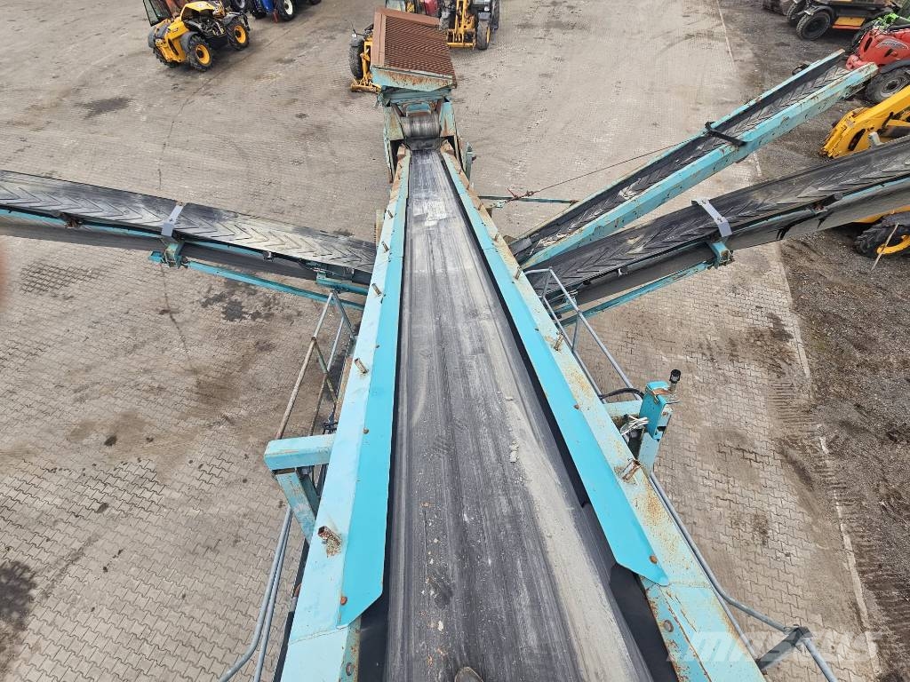 PowerScreen Chieftain 2100 3D 4 Frakcje أجهزة فحص متنقلة