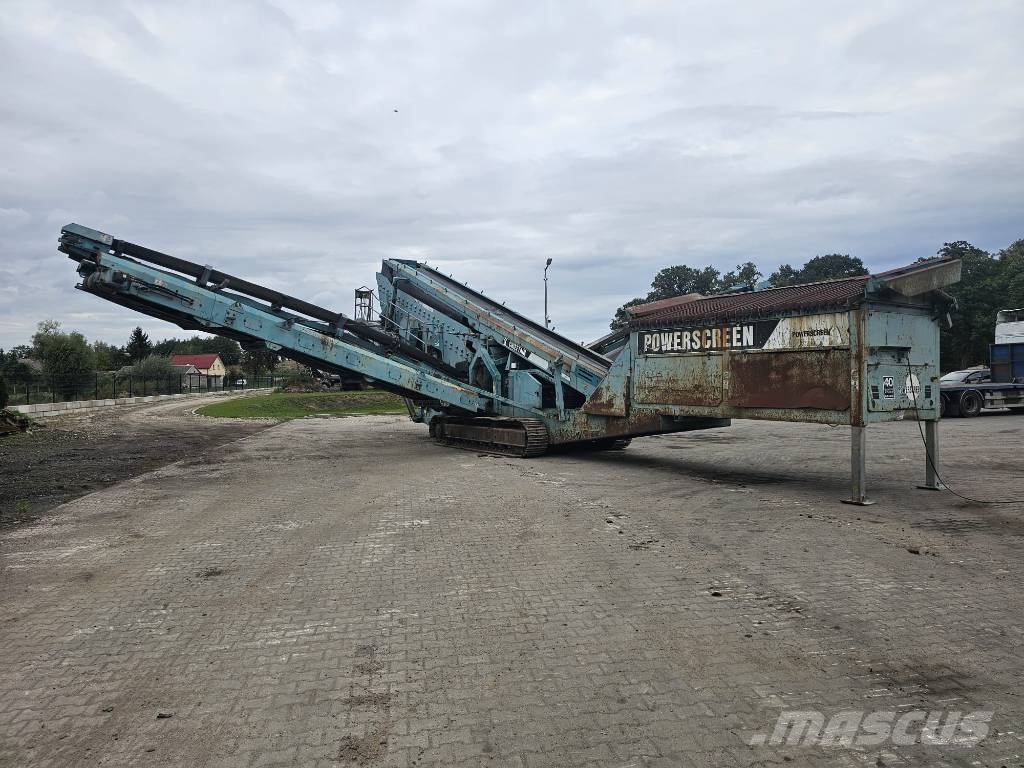 PowerScreen Chieftain 2100 3D 4 Frakcje أجهزة فحص متنقلة