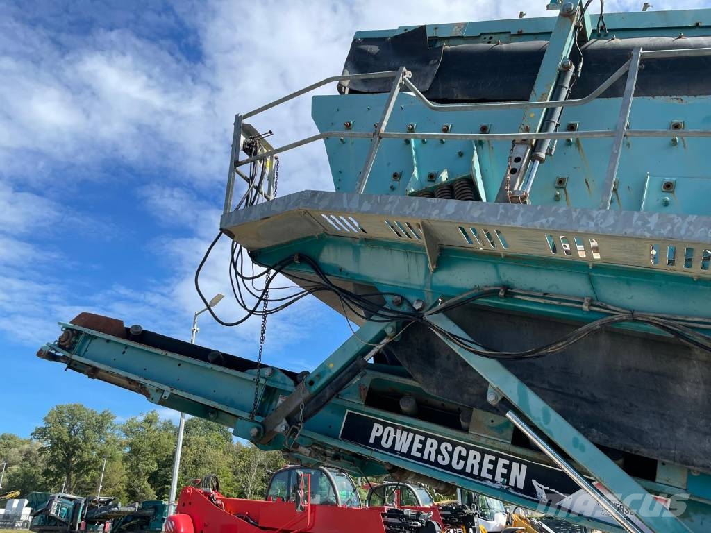 PowerScreen Chieftain 2100 3D 4 Frakcje أجهزة فحص متنقلة