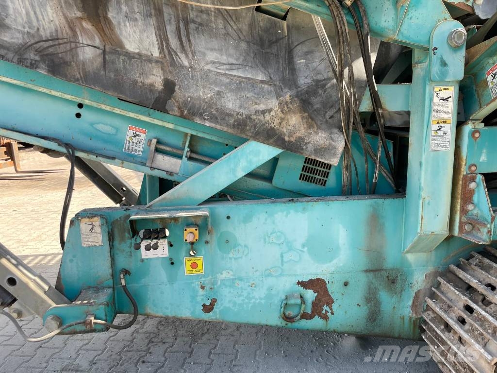 PowerScreen Chieftain 2100 3D 4 Frakcje أجهزة فحص متنقلة
