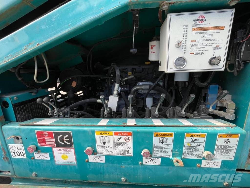 PowerScreen Chieftain 2100 3D 4 Frakcje أجهزة فحص متنقلة