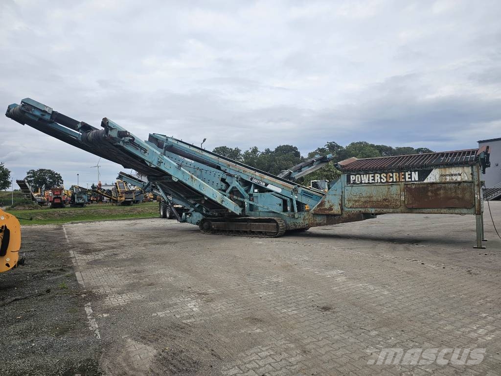 PowerScreen Chieftain 2100 3D 4 Frakcje أجهزة فحص متنقلة
