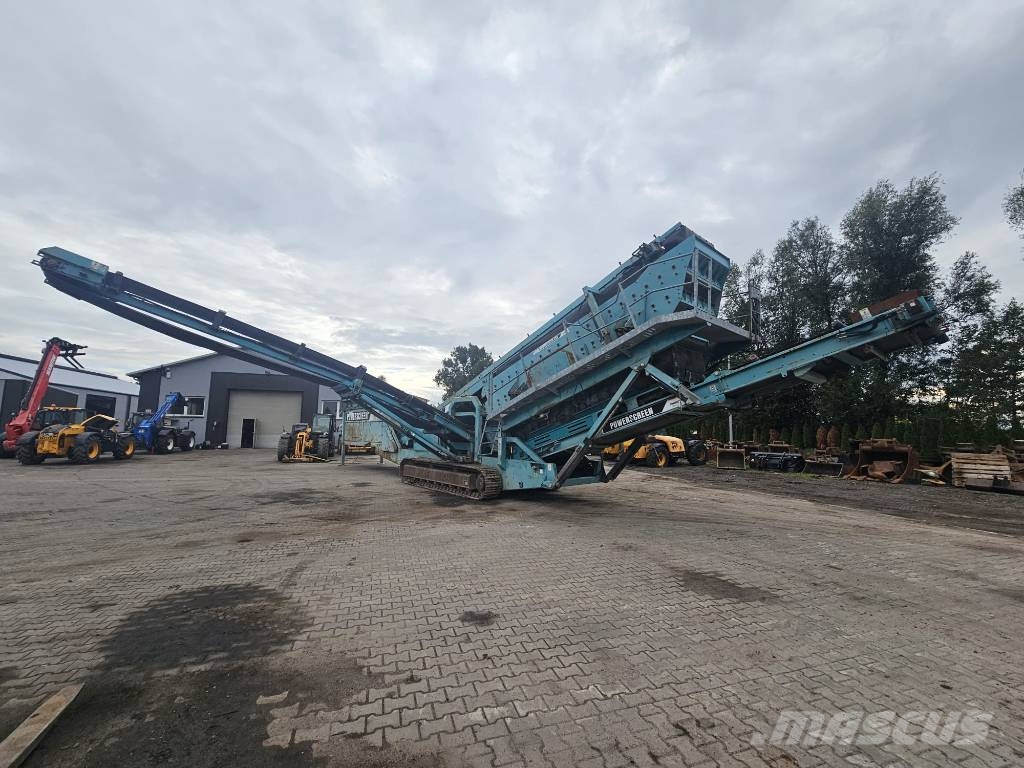 PowerScreen Chieftain 2100 3D 4 Frakcje أجهزة فحص متنقلة