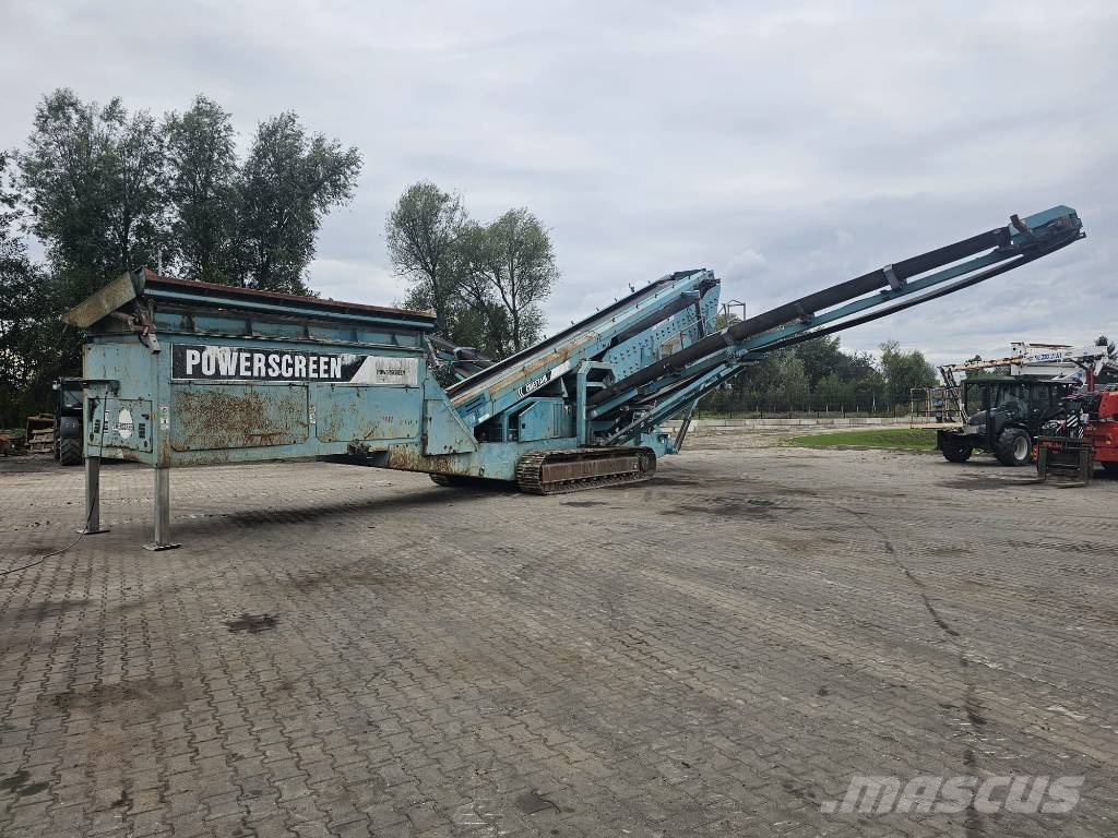 PowerScreen Chieftain 2100 3D 4 Frakcje أجهزة فحص متنقلة