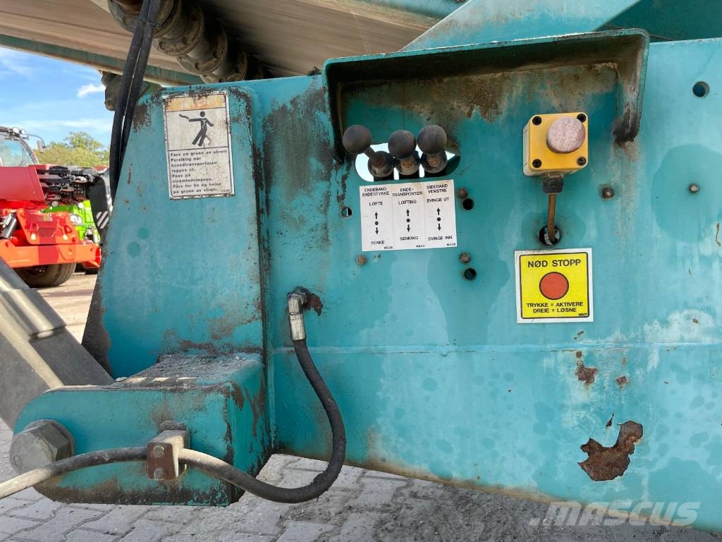 PowerScreen Chieftain 2100 3D 4 Frakcje أجهزة فحص متنقلة