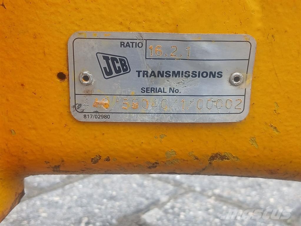 JCB 411-448/58040-Axle/Achse/As 차축