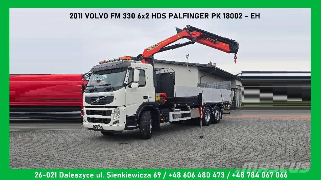 Volvo FM 330 6x2 PALFINGER PK 18002 Автомобильные краны