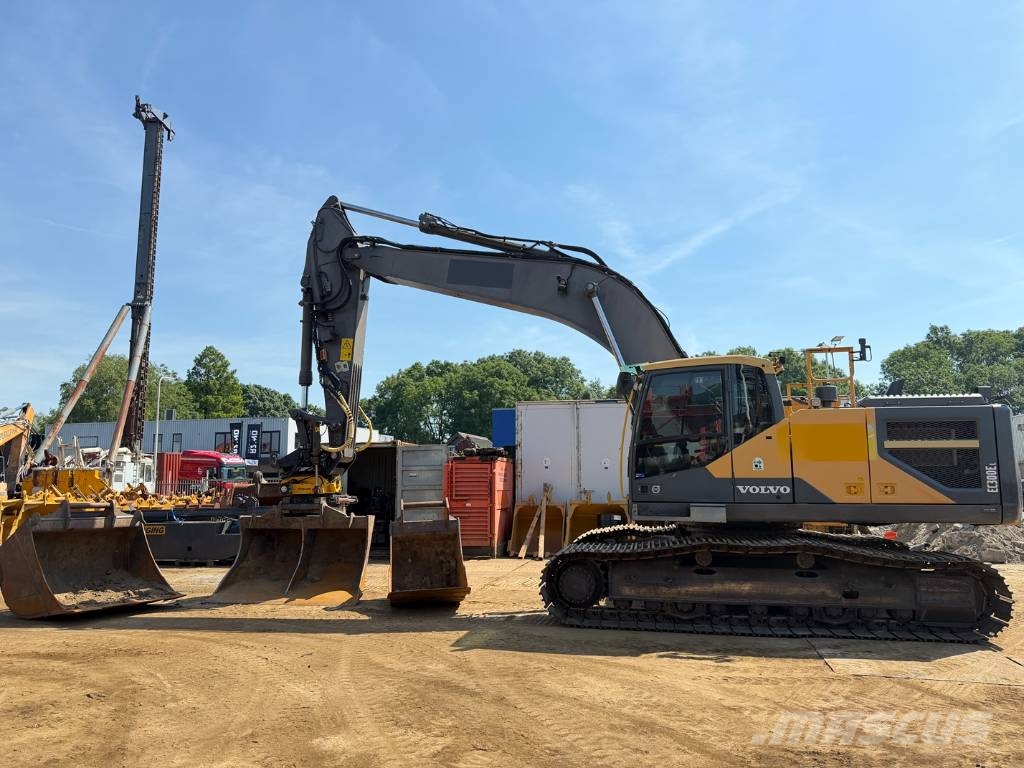 Volvo EC300EL trimble gcs900 engcon rotortilt 3x bucke Excavadoras sobre orugas
