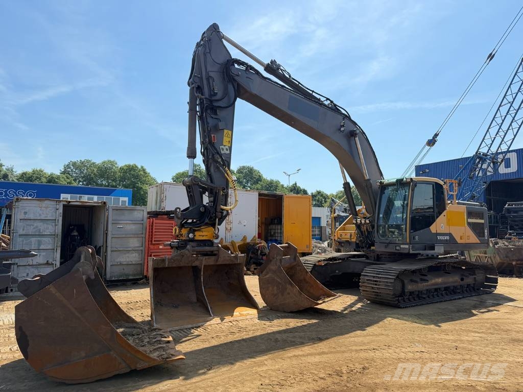 Volvo EC300EL trimble gcs900 engcon rotortilt 3x bucke Excavadoras sobre orugas