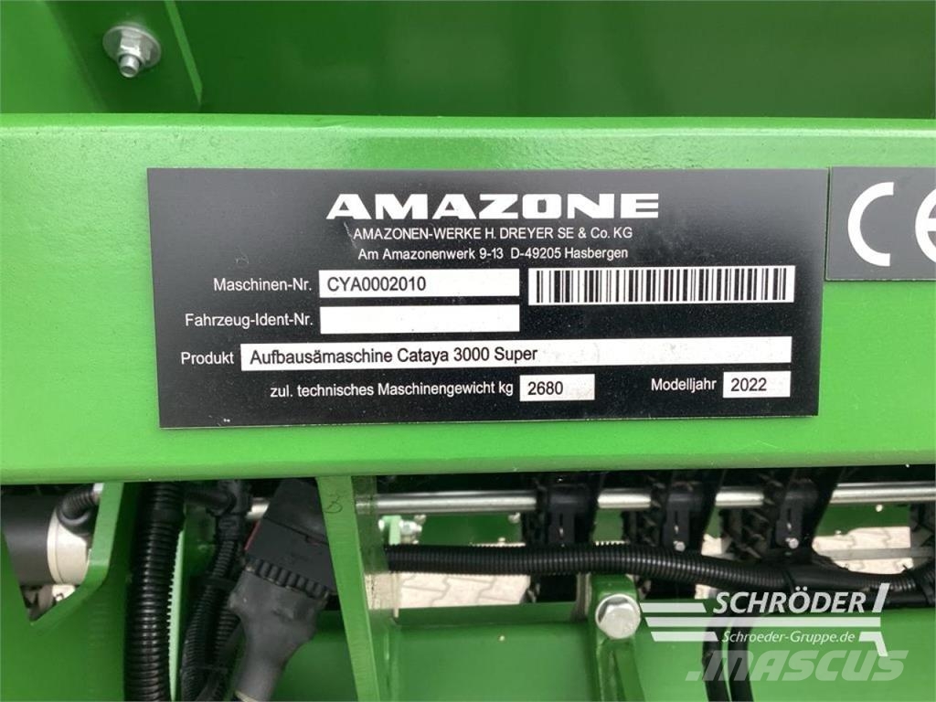 Amazone CATAYA 3000 SUPER Сівалки