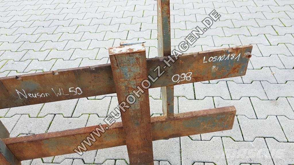 Palettengabel 1200 mm passend für Neuson WL50 Garfos