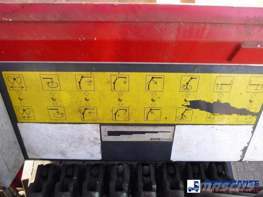 Hino FY1EUKA 8x4 tipper RHD + Palfinger E120L + grapple Γερανοί παντός εδάφους
