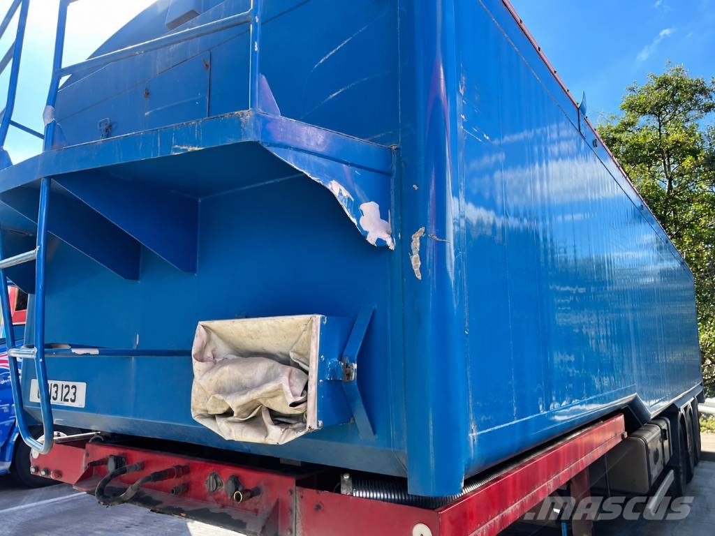 Muldoon Bulk Blower Tipping Trailer Tippsläp