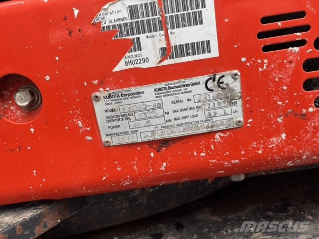 Kubota KX 080-4 CX Midikaivukoneet 7t - 12t