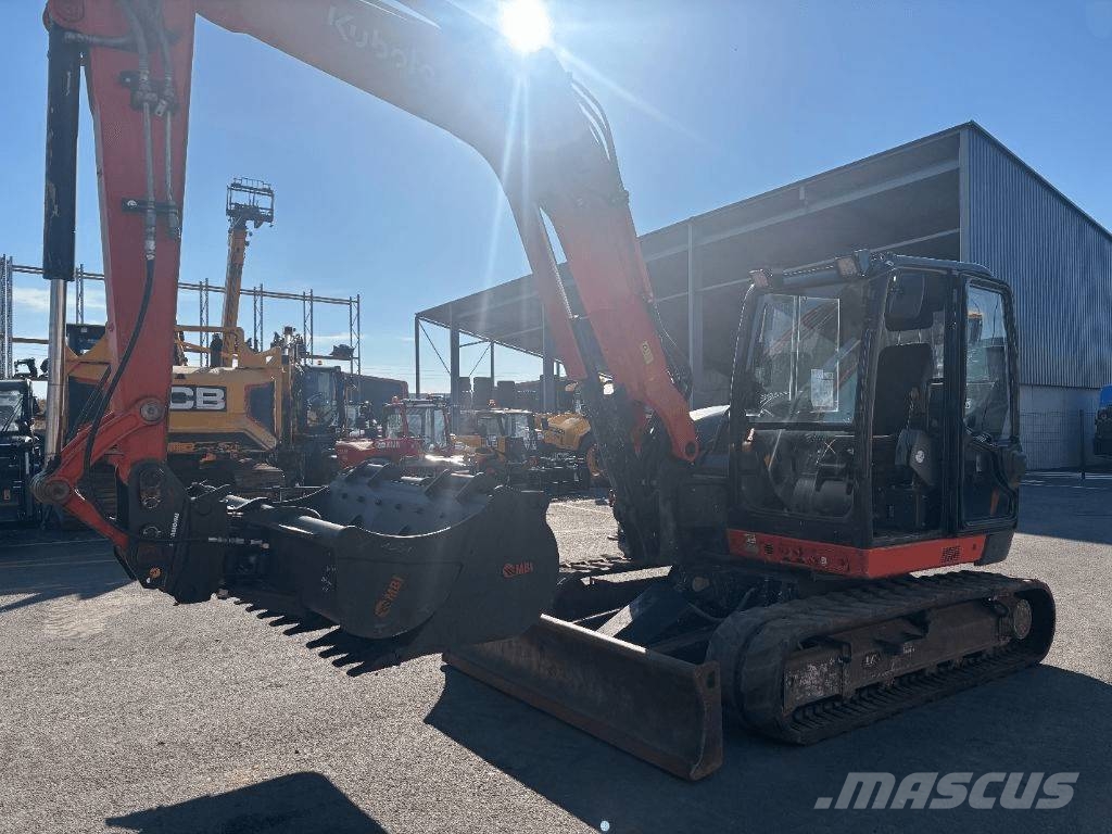 Kubota KX 080-4 CX Midikaivukoneet 7t - 12t