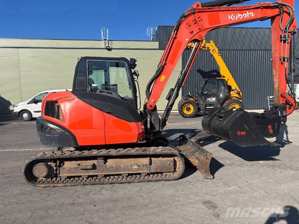 Kubota KX 080-4 CX Midikaivukoneet 7t - 12t