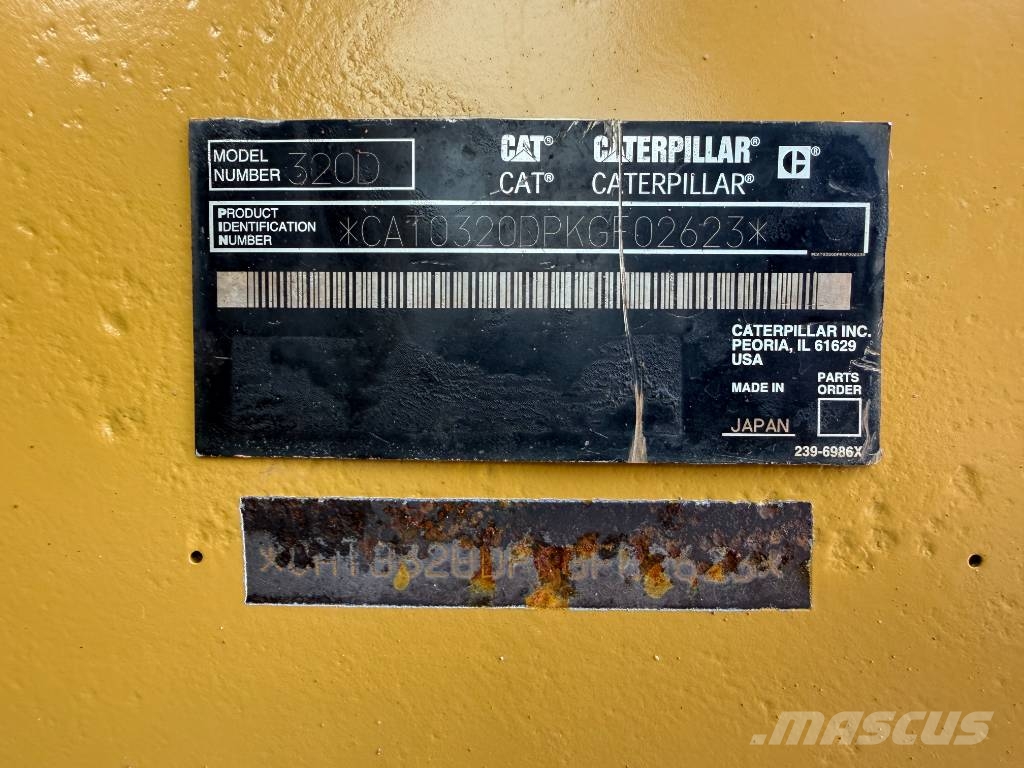CAT 320D L Crawler excavators