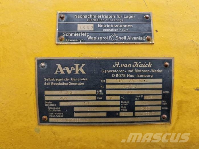 CAT 3412 DI Andre Generatorer