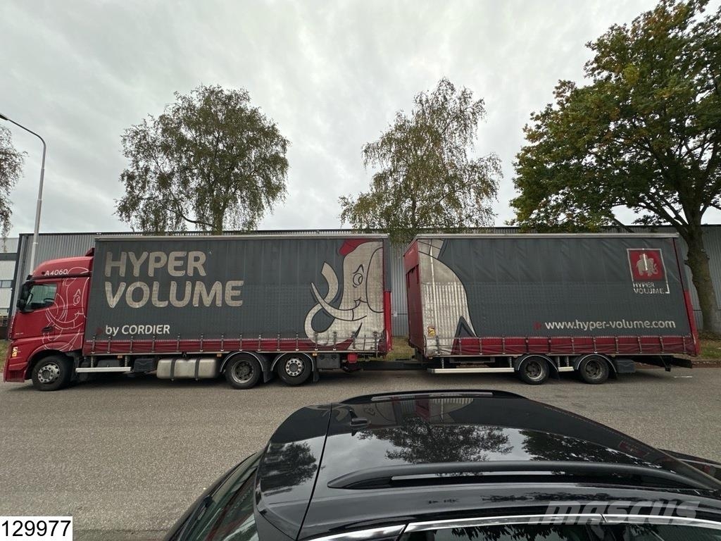 Mercedes-Benz Actros 2548 EURO 6, 6x2, Lift roof, Combi Schuifzeilopbouw