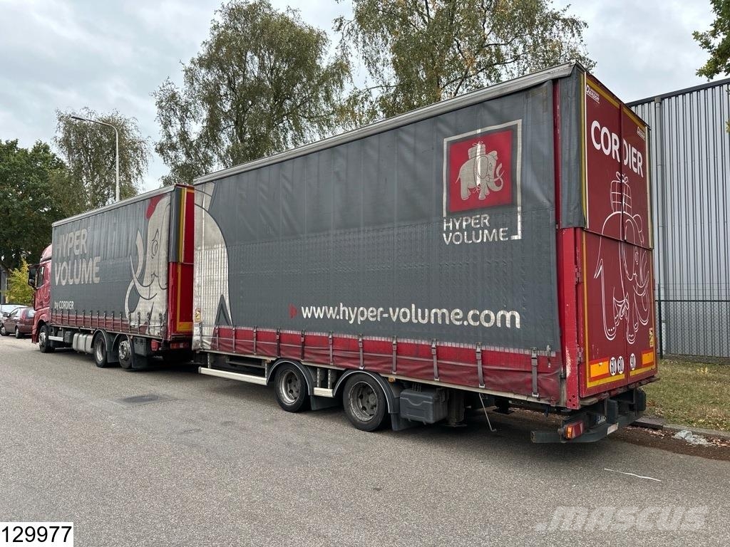 Mercedes-Benz Actros 2548 EURO 6, 6x2, Lift roof, Combi Schuifzeilopbouw