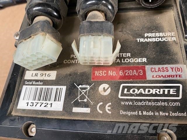 Trimble Loadrite (1746) LR 916 Waage mit Drucker / scale مكونات أخرى