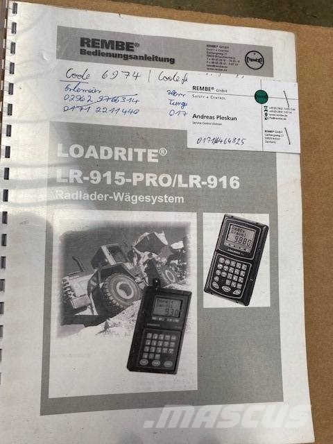 Trimble Loadrite (1746) LR 916 Waage mit Drucker / scale مكونات أخرى