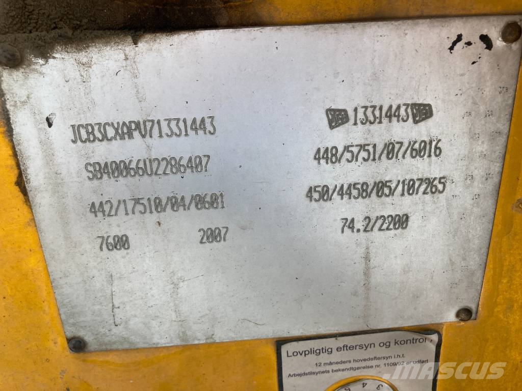 JCB 3 CX Retroescavadoras